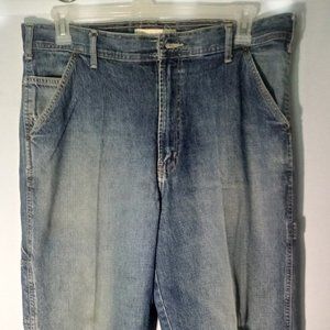 Timberland Men Carpenter Jeans Size 35 X 33 Blue